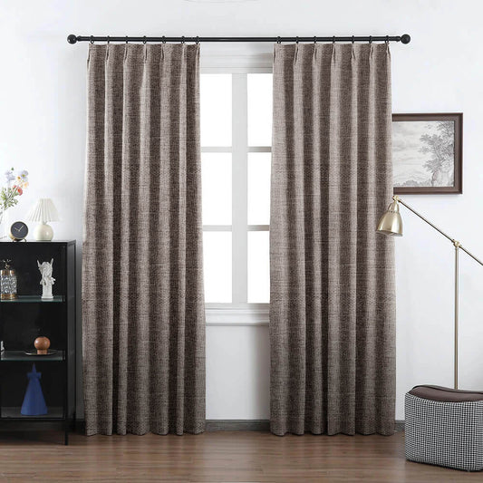 Jasmine Smooth Weave Elegance Curtains & Drapes Soft Top - VeilVeil