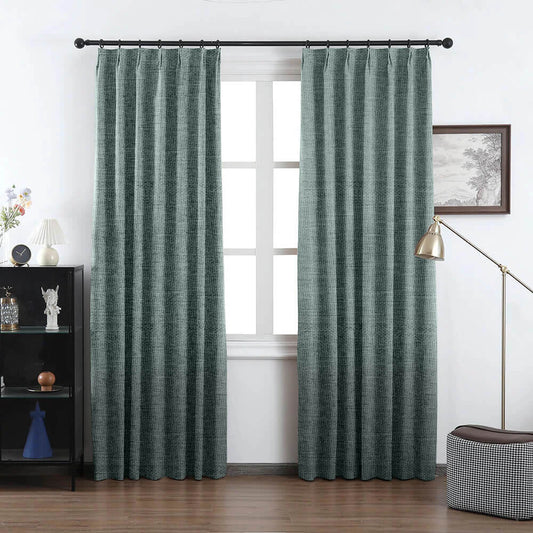 Jasmine Smooth Weave Elegance Curtains & Drapes Soft Top - VeilVeil
