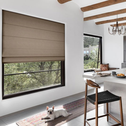 Luna Classic Relaxed Roman Shades
