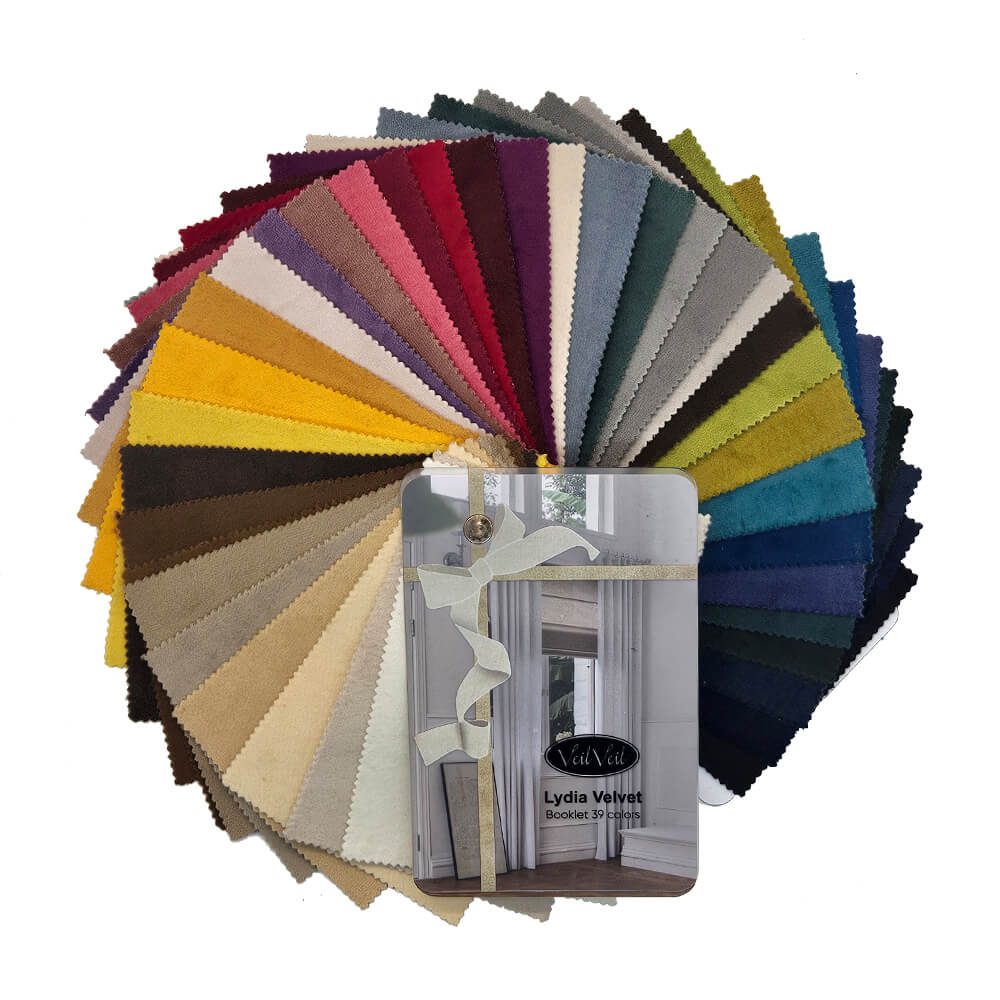 Lydia Velvet Booklet 40 colors - VeilVeil