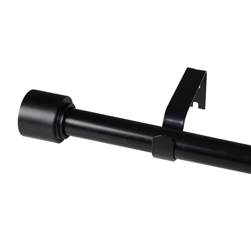 Mute curtain rod single rod thickened Roman rod Nordic curtain rod curtain track - VeilVeil