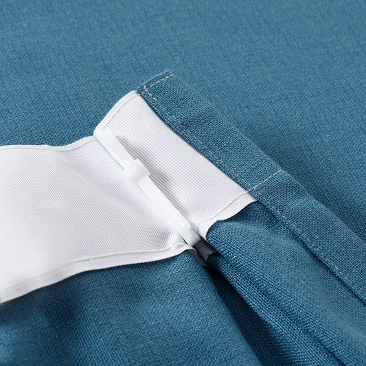 Brooke Cotton-Poly Elegance Curtains & Drapes Soft Top - VeilVeil