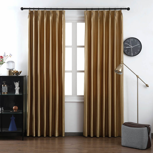 Sophia Silk-Touch Radiance Curtains & Drapes Pleated - VeilVeil