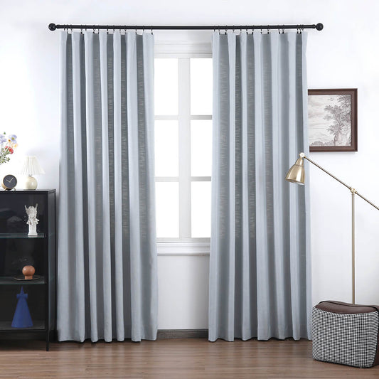 Taylor Cotton-Poly Elegance Curtains & Drapes Soft Top - VeilVeil