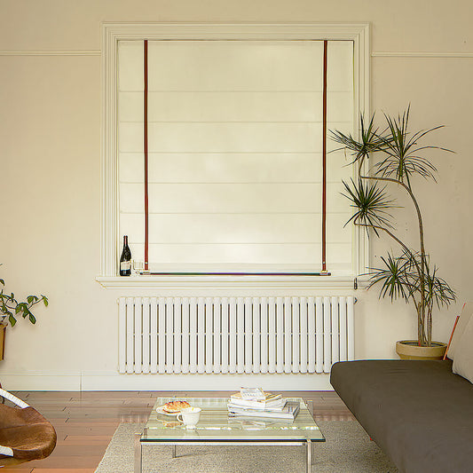 Lena Plain Fold Roman Shades - VeilVeil