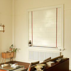 Lena Plain Fold Roman Shades - VeilVeil