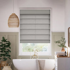 Americana Linen Roman Shades