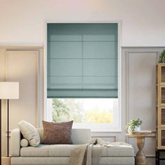 Sheer Linen Roman Shades