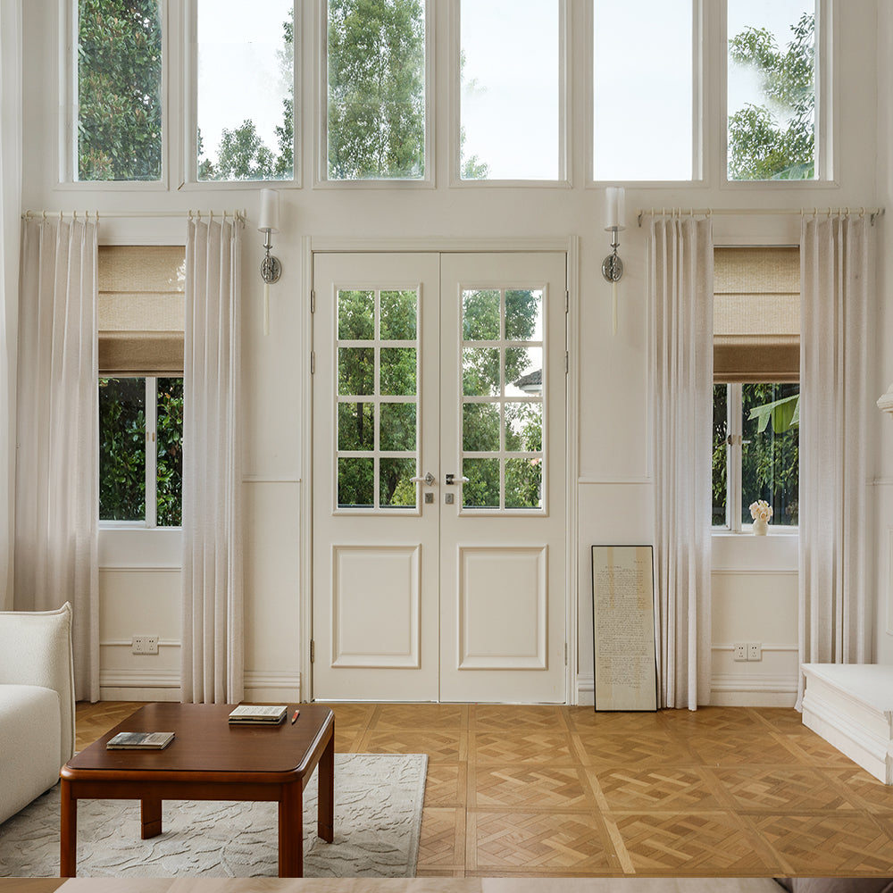 Maya Linen Curtains & Drapes Pleated - VeilVeil