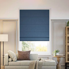 Sheer Linen Roman Shades