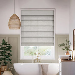 Americana Linen Roman Shades