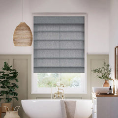 Americana Linen Roman Shades