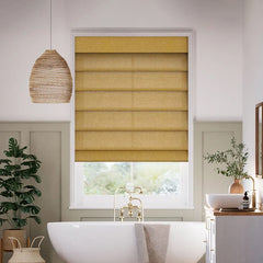 Americana Linen Roman Shades