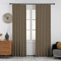 Lena Linen Blend Curtains & Drapes Soft Top - VeilVeil