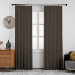 Lena Linen Blend Curtains & Drapes Soft Top - VeilVeil