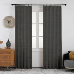 Lena Linen Blend Curtains & Drapes Soft Top - VeilVeil