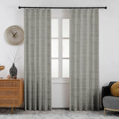 Lena Linen Blend Curtains & Drapes Soft Top - VeilVeil