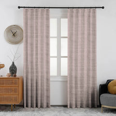 Lena Linen Blend Curtains & Drapes Soft Top - VeilVeil