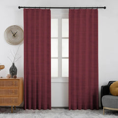 Lena Linen Blend Curtains & Drapes Soft Top - VeilVeil