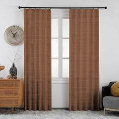 Lena Linen Blend Curtains & Drapes Soft Top - VeilVeil