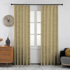 Lena Linen Blend Curtains & Drapes Soft Top - VeilVeil