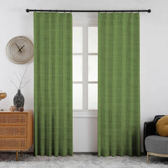 Lena Linen Blend Curtains & Drapes Soft Top - VeilVeil