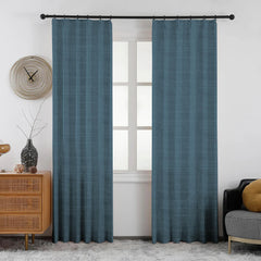 Lena Linen Blend Curtains & Drapes Soft Top - VeilVeil
