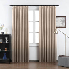 Bella Prismatic Shade Blackout Curtains & Drapes Soft Top - VeilVeil