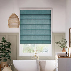 Americana Linen Roman Shades