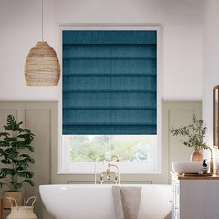 Americana Linen Roman Shades
