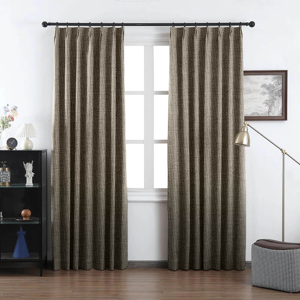 Jasmine Smooth Weave Elegance Curtains & Drapes Soft Top - VeilVeil