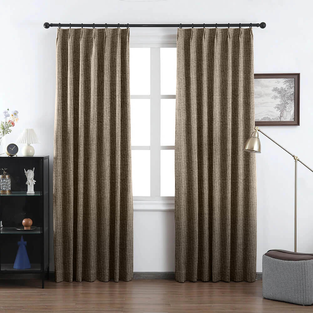 Jasmine Smooth Weave Elegance Curtains & Drapes Soft Top - VeilVeil