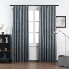 Jasmine Smooth Weave Elegance Curtains & Drapes Soft Top - VeilVeil
