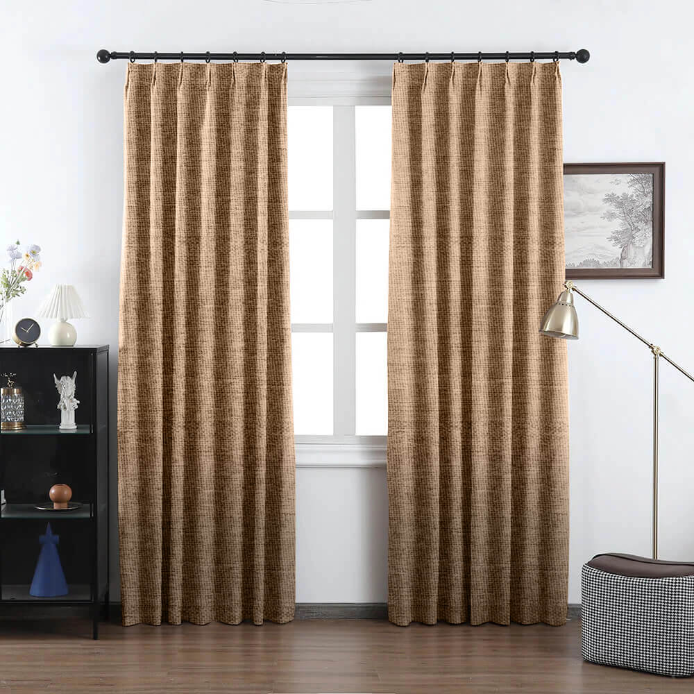 Jasmine Smooth Weave Elegance Curtains & Drapes Soft Top - VeilVeil