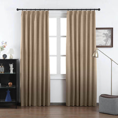 Bella Prismatic Shade Blackout Curtains & Drapes Soft Top - VeilVeil