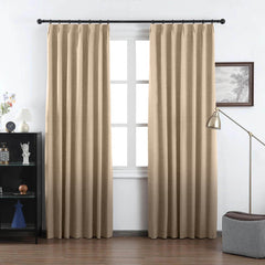Bella Prismatic Shade Blackout Curtains & Drapes Soft Top - VeilVeil