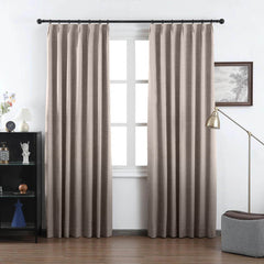 Bella Prismatic Shade Blackout Curtains & Drapes Soft Top - VeilVeil