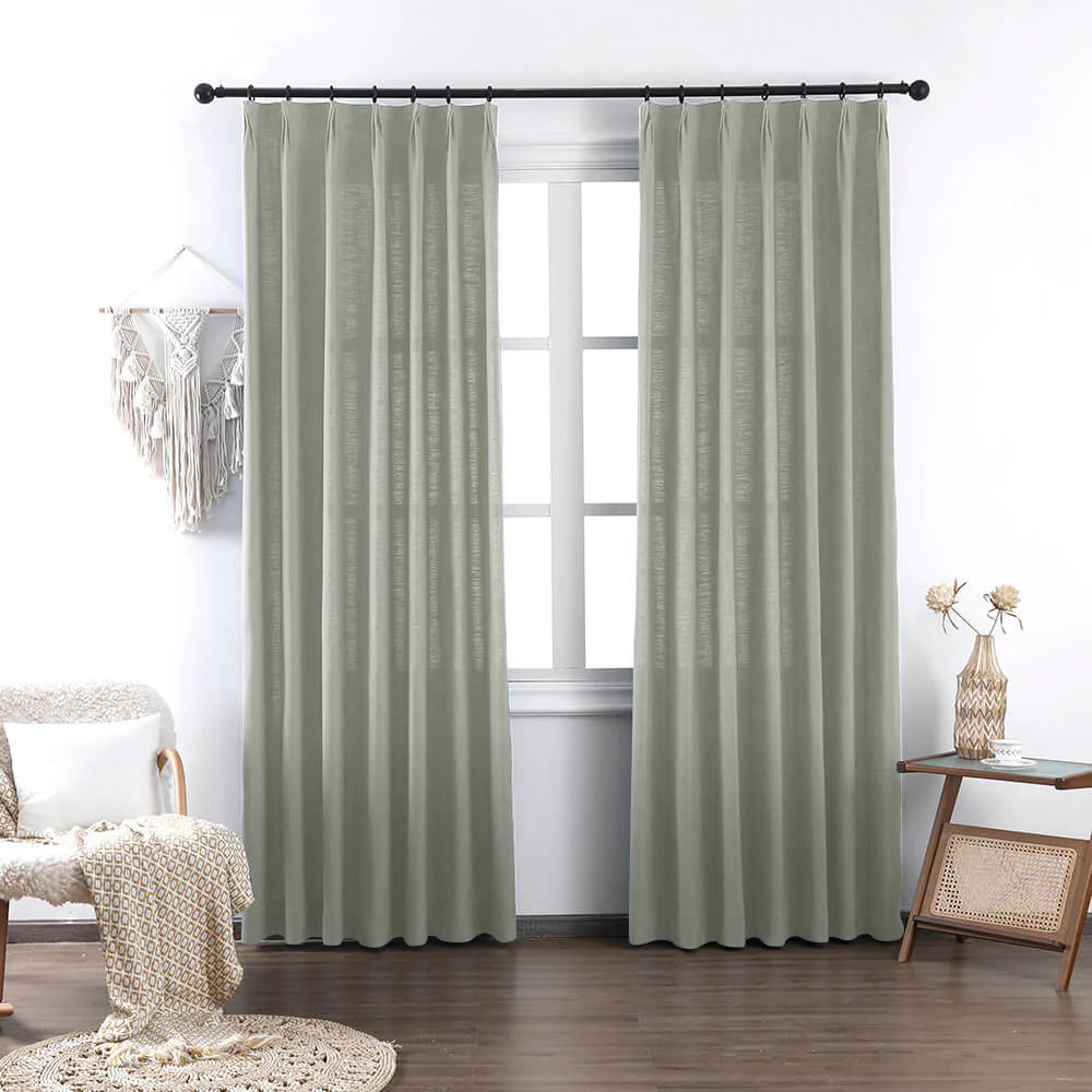 Brooke Cotton-Poly Elegance Curtains & Drapes Soft Top - VeilVeil