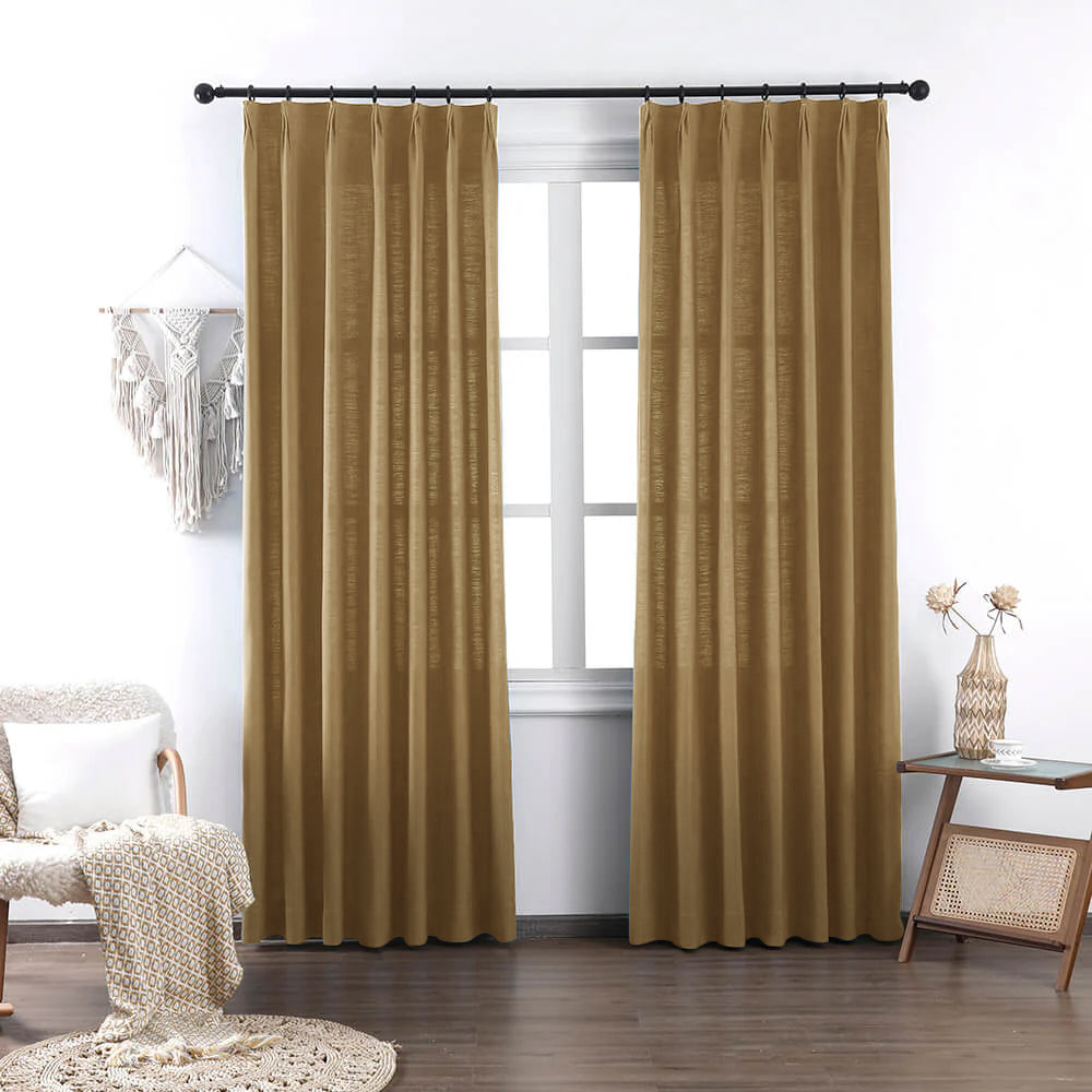 Brooke Cotton-Poly Elegance Curtains & Drapes Soft Top - VeilVeil