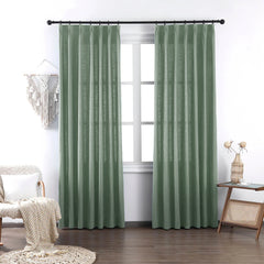 Brooke Cotton-Poly Elegance Curtains & Drapes Soft Top - VeilVeil