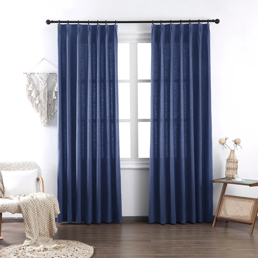 Brooke Cotton-Poly Elegance Curtains & Drapes Soft Top - VeilVeil