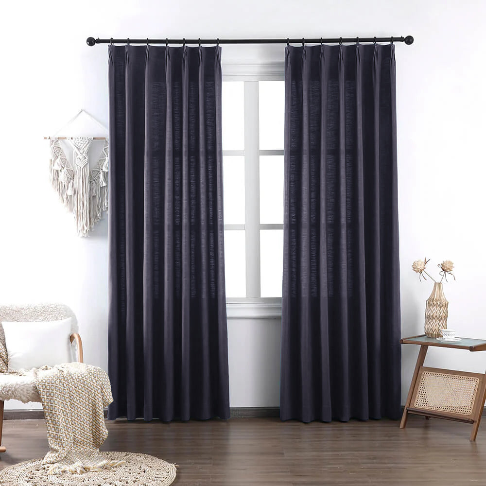 Brooke Cotton-Poly Elegance Curtains & Drapes Soft Top - VeilVeil