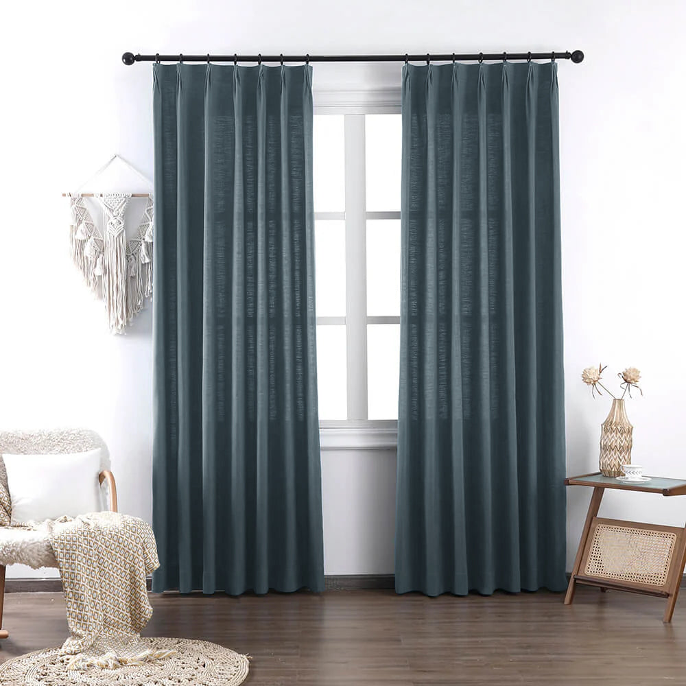 Brooke Cotton-Poly Elegance Curtains & Drapes Soft Top - VeilVeil