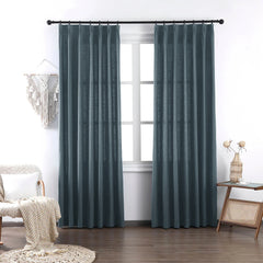 Brooke Cotton-Poly Elegance Curtains & Drapes Soft Top - VeilVeil