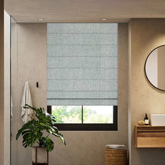 Pure Linen Roman Shades