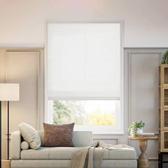 Sheer Linen Roman Shades