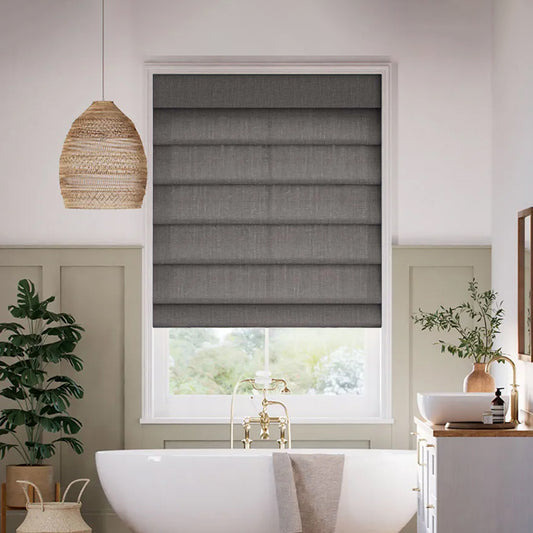 Americana Linen Roman Shades