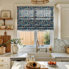 100% Cotton Printed Plain Fold Roman Shades