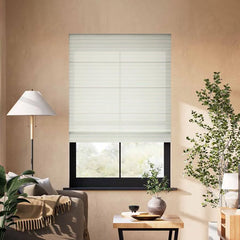 Luna Classic Relaxed Roman Shades