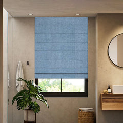 Pure Linen Roman Shades